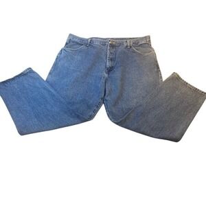 Maverick Mens Blue Denim Jeans Size 42x29 Straight Leg Classic Fit